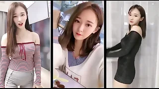 Young asian dance unfocused like to  webcam asseverate spoonful to body farm gets fucked